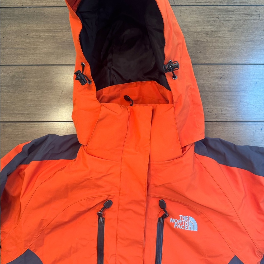 The North Face Bright Orange and Dark Gray Jacket - Picture 13 of 14